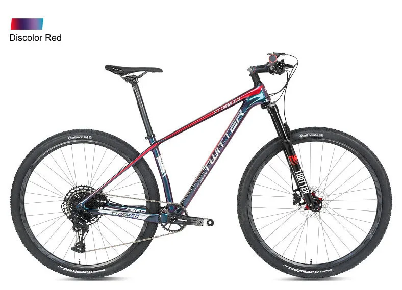 29 Discolored Red Твиттер карбоновый MTB 29 27,5 er Storm2.0 горный велосипед SX 12 Скоростей Обесцвеченный XC для внедорожного велосипеда внутренний кабель лак ESP - Цвет: 29 Discolored Red