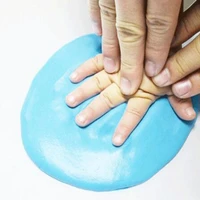 20g baby care air drying soft clay baby handprint footprint imprint kit casting parent child hand inkpad fingerprint