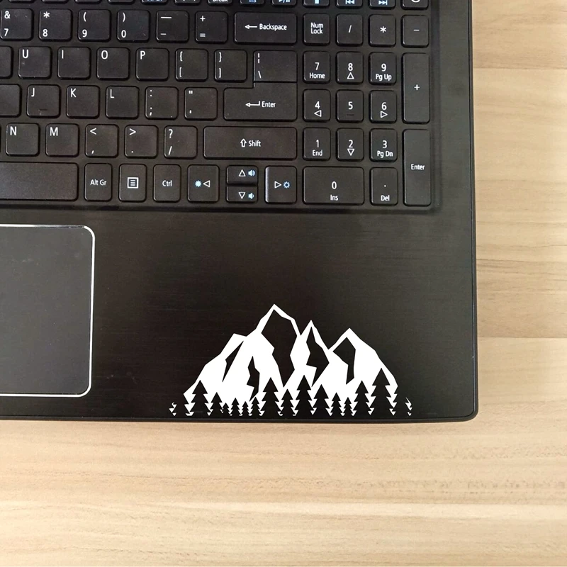 Наклейки на ноутбук с изображением горного дерева для Apple MacBook Pro/Air Decoration Adventure Nature