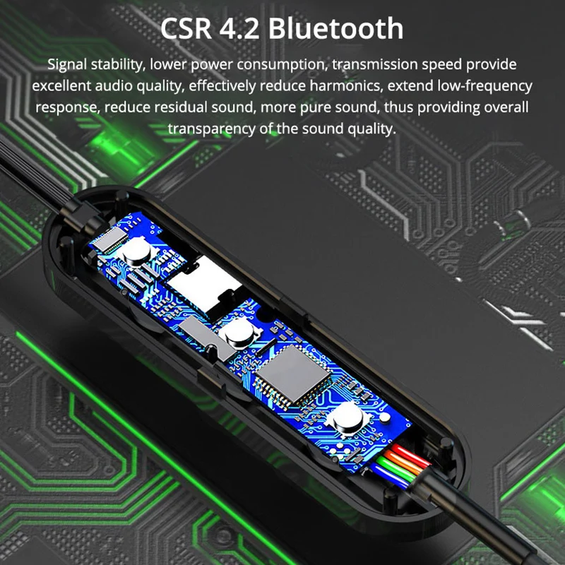 EARDECO металлические тяжелые басы Bluetooth наушники беспроводные наушники стерео наушники с гарнитурой спортивный телефон наушники гарнитура с микрофоном