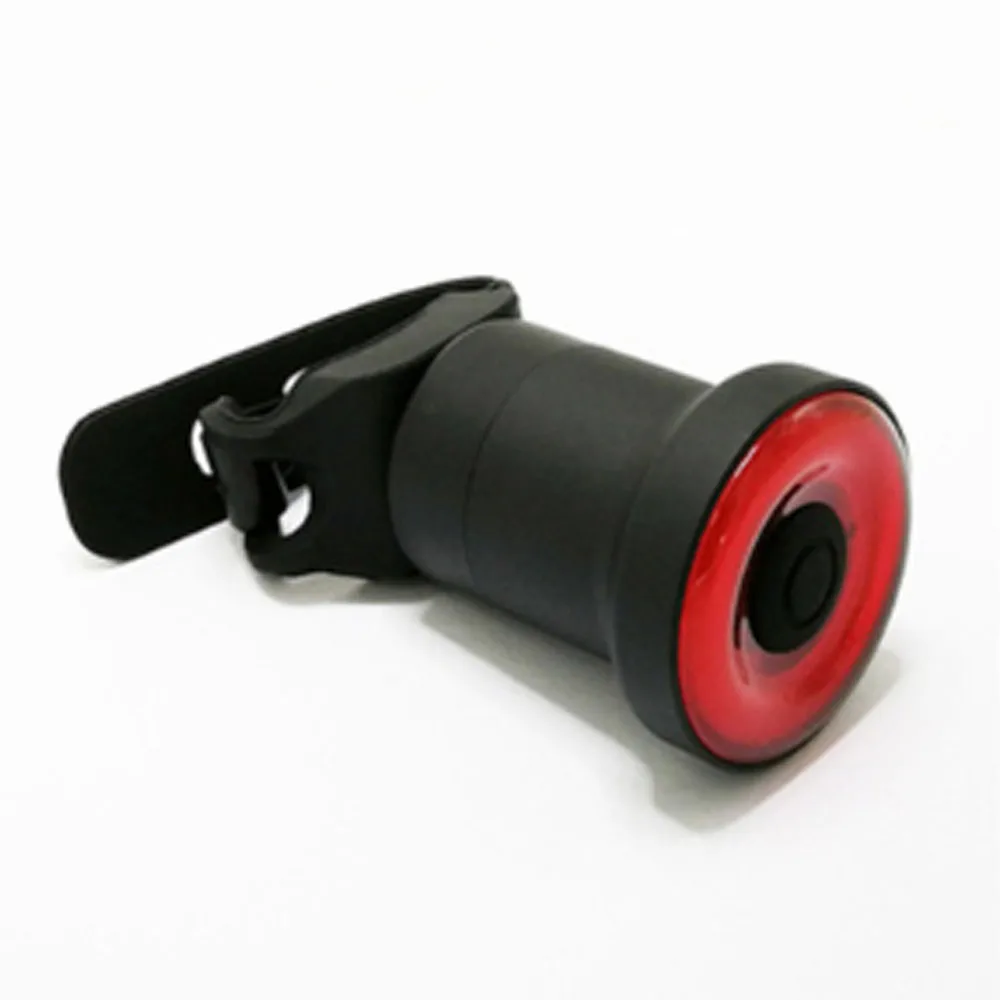 With seatpost holder XLite 100, велосипедный задний светильник, умный, авто старт/стоп тормоз, зондирование IPX6, водонепроницаемый велосипедный задний светильник, зарядка через usb, светодиодная велосипедная лампа - Цвет: With seatpost holder