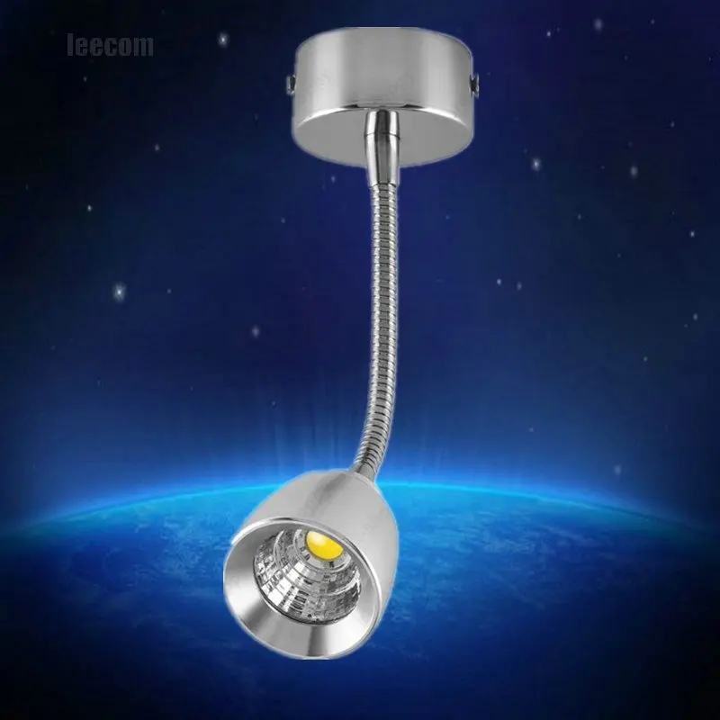 Новинка 2019 Светодиодный точечный светильник Focos с гибкой трубкой 3 Вт/5 Вт