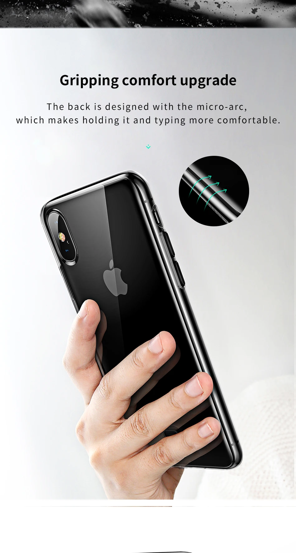 Чехол для телефона Baseus для iPhone 11 Pro Max Xs X, чехол с ремешком, защита от падения, прозрачная защитная задняя крышка для iPhone Xs Max X, Fundas