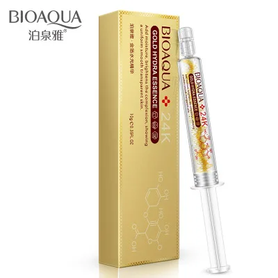 Bioaqua 24k Золотая фольга уход за кожей бренд Гиалуроновая кислота жидкая