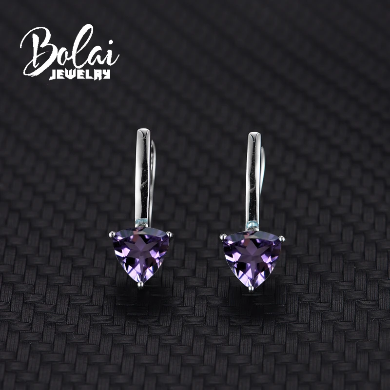 Bolaijewelry серьги из серебра 925 пробы с хорошими серьгами Натуральный Бразильский