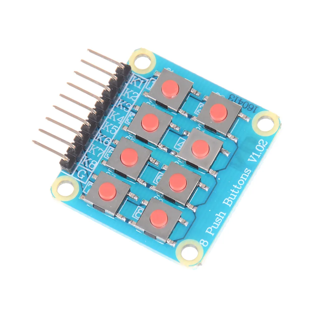 Матрица для клавиатуры 2x4 8 кнопок модуль V1.00 плата клавиш матричная кнопка Arduino AVR
