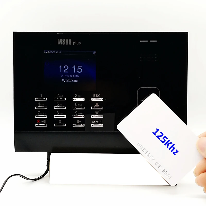 Автономная M300plus 125 кГц бесконтактная rfid карта посещаемость времени система Linux