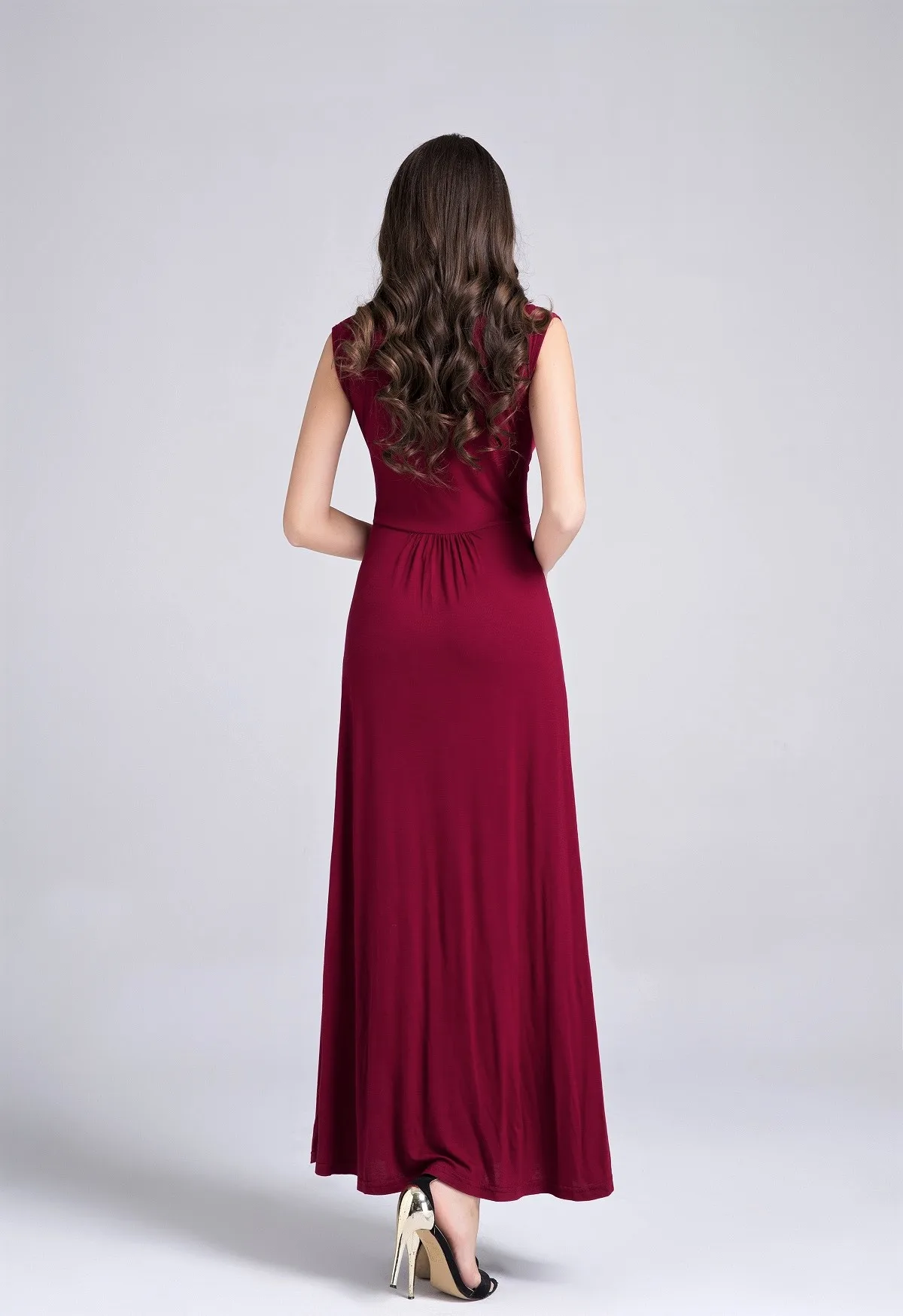 AYUNSUE длинное платье в стиле бохо Макси-Платье Vestidos Verano 2019 вечерние платья для