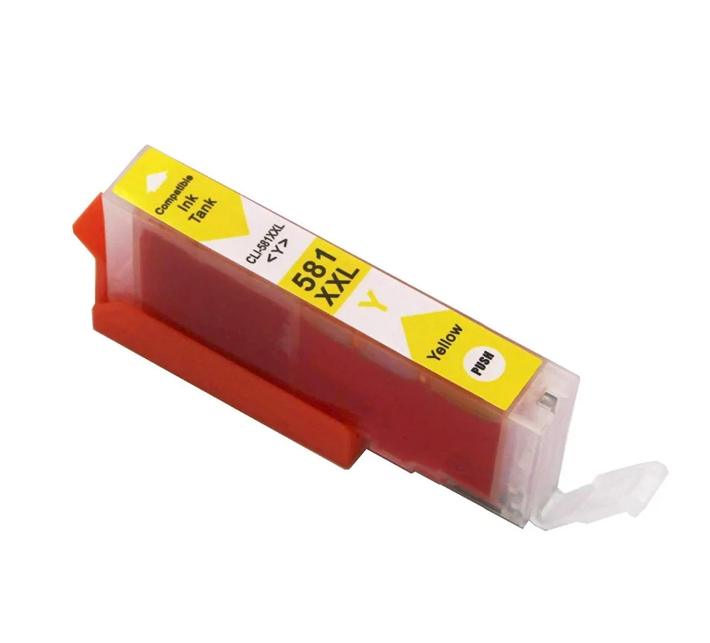 5PK совместимый чернильный картридж PGI 580 CLI 581 XXL для Canon Pixma TR7550 TR8550 TS6150 TS6151 TS8150 TS8151