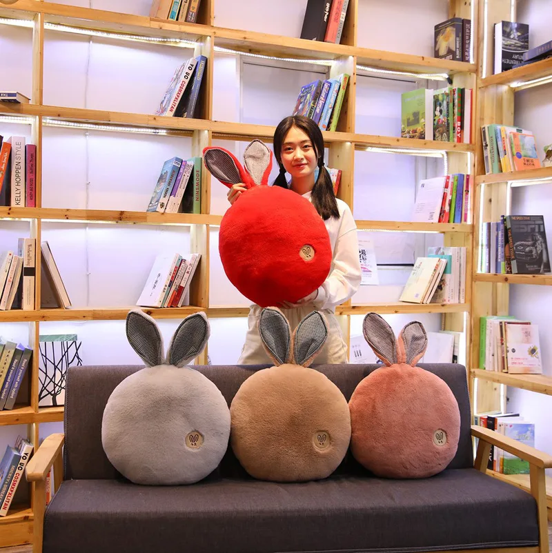 Лидер продаж прекрасный кролик круговой подушки Подушка для офисного стула