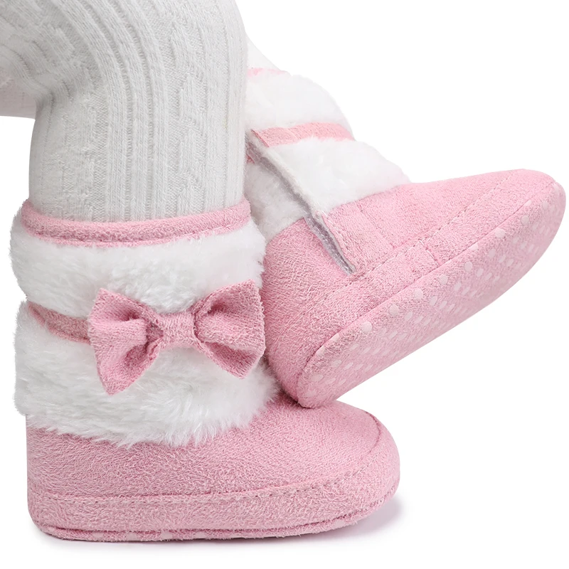 Обувь для маленьких девочек сезон осень зима Bebes обувь малышей очень теплые