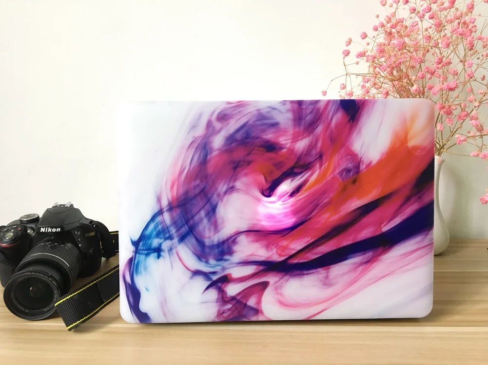 Новый чехол с масляной краской Жесткий Чехол + для клавиатуры Apple Macbook Air 11 13 Pro Retina