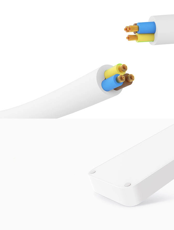 Xiaomi power Strip Быстрая зарядка 2500 Вт 10А 6 стандартных розеток/8 стандартных розеток/3 гнезда с кабелем 1 м/5 м