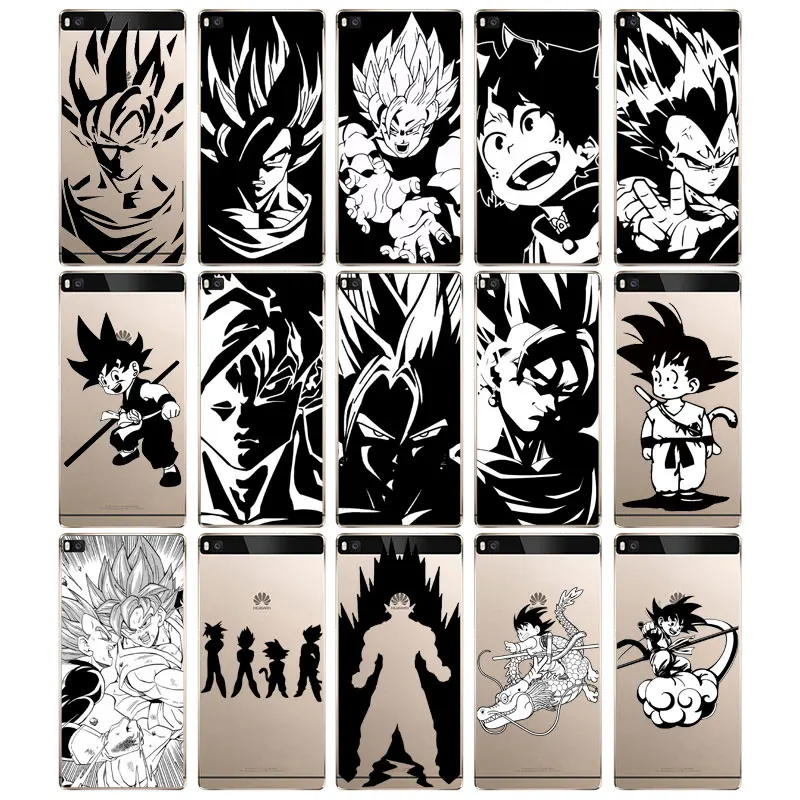 DREAMFOX N020 Fashion Dragon Ball Soft TPU Silicone Cover For Huawei P8 P9 P10 Lite Plus 2017 Honor 8 9 Pro 6X Case |