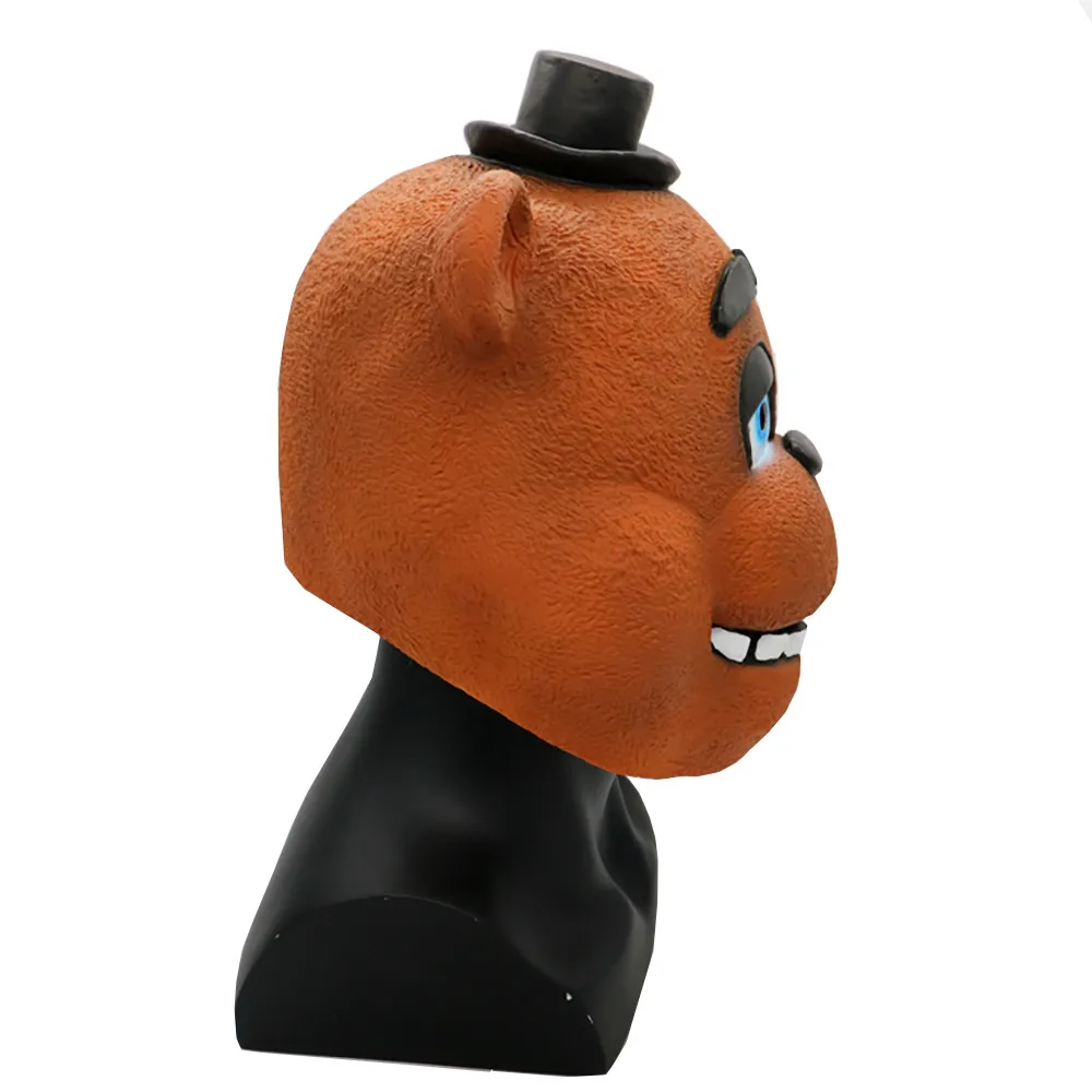 Костюм для косплея пять ночей у Фредди латексная маска FNAF Фокси Чика фазбер
