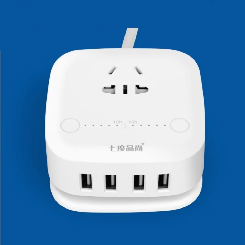 Штепсельная Вилка CN многофункциональная настольная розетка с USB-разъемом и