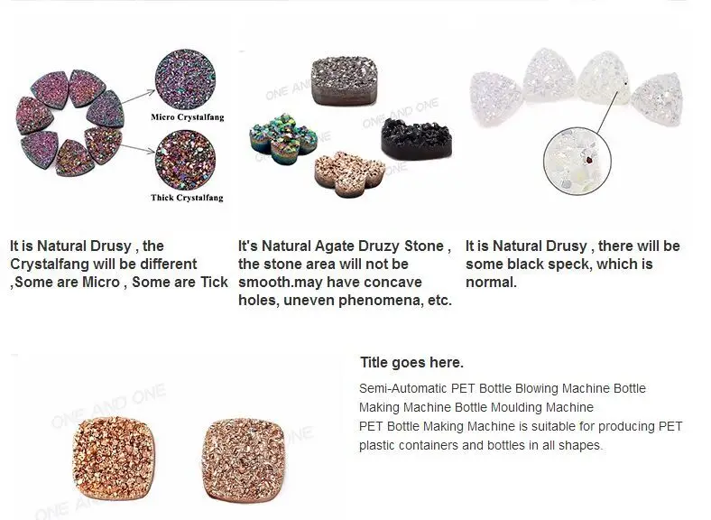 10 пар drusy серьги треугольник 8 мм натуральный Druzy серьги-гвоздики