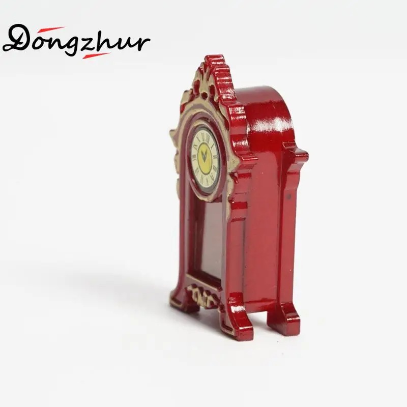 Миниатюрный Кукольный домик Dongzhur аксессуары для 1:12 винтажные мини-часы