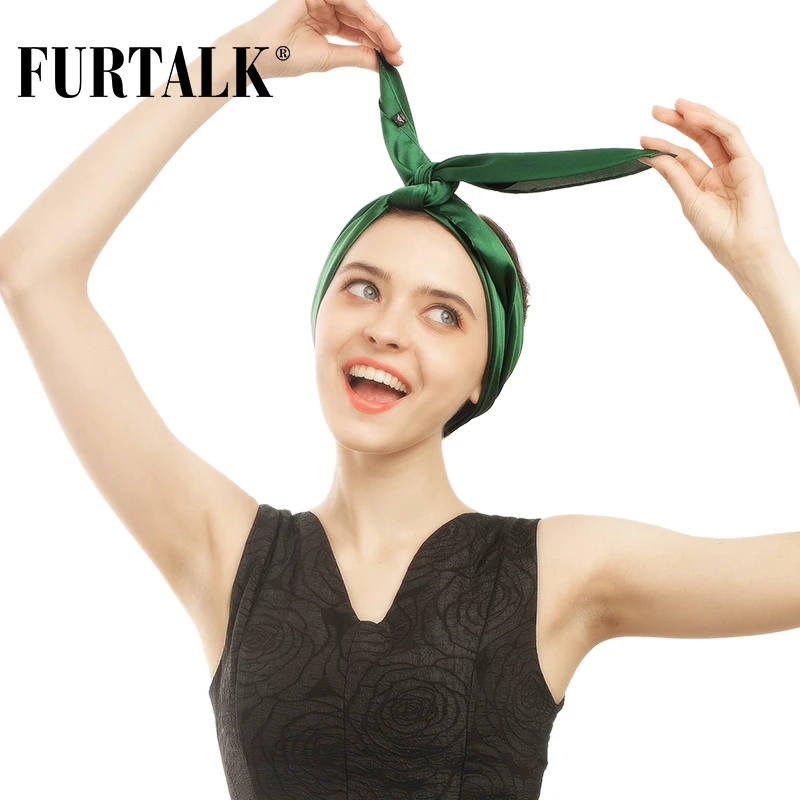 Роскошный брендовый шарф FURTALK 70*70 см женский шелковый дамские квадратные шарфы
