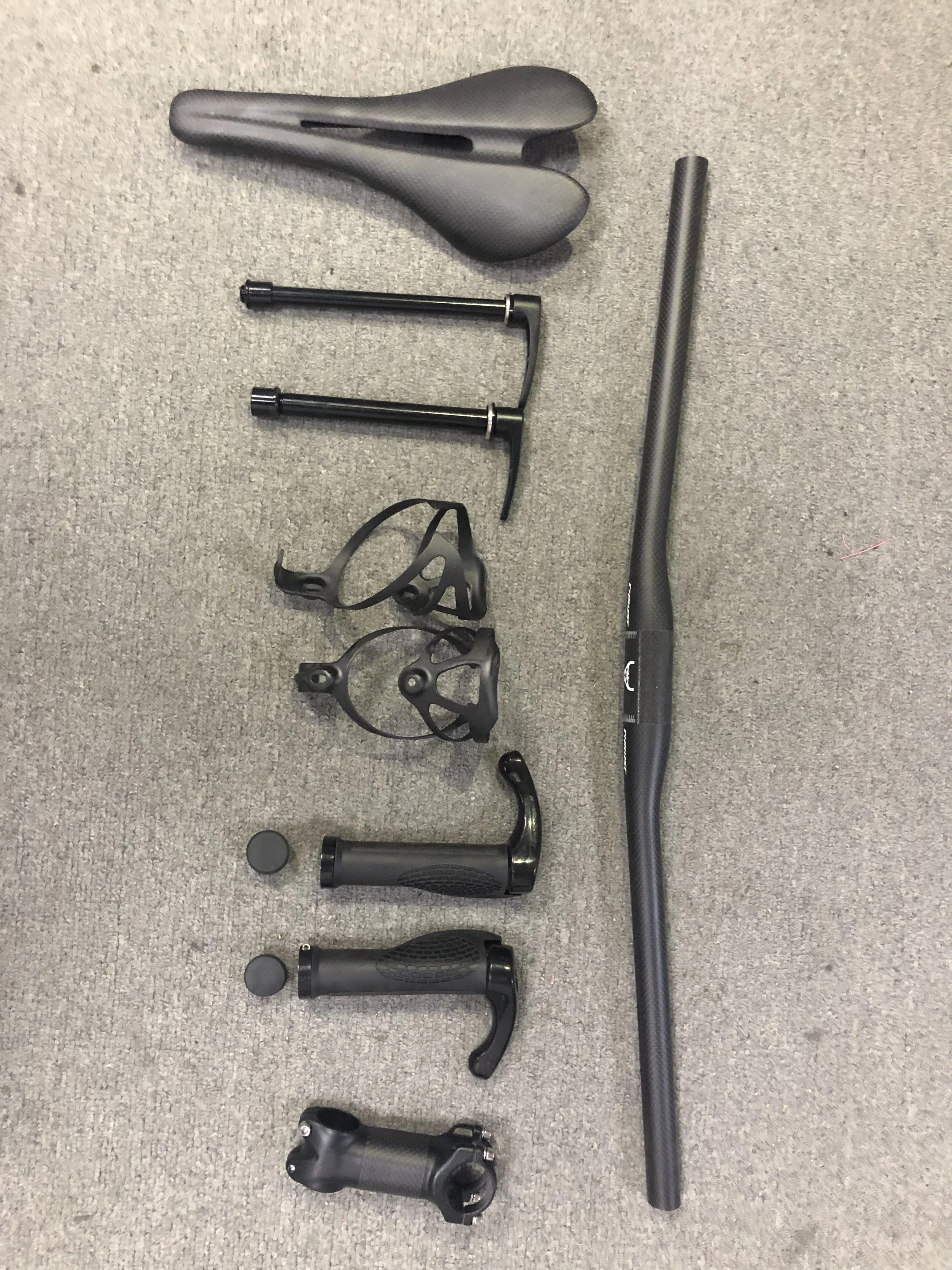 Carbon bike 29er mountain bike double disc brake 29 27.5er wheel bicycle frame group 15 17 1" complete bike without groupset