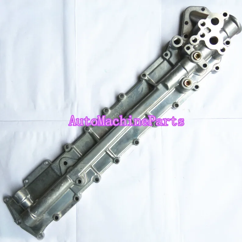 Крышка масляного радиатора подходит для экскаватора Komatsu двигателя 6D105 |
