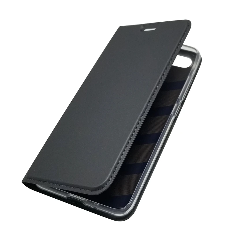 Чехол для Xiaomi Redmi 6 деловой ударопрочный кожаный чехол Xiomi Магнитный флип