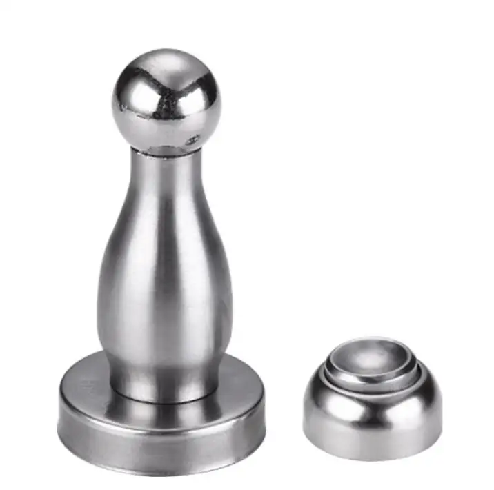 Дверная остановка из нержавеющей стали крепкий магнитный дверной стопор