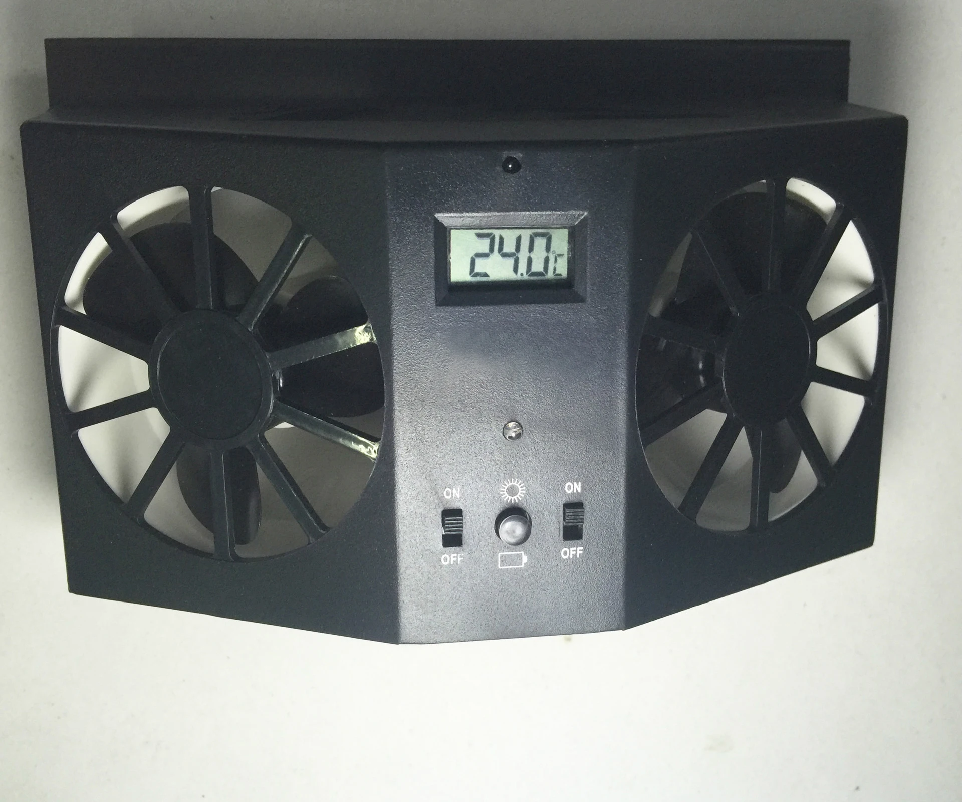 Автомобильный вентилятор на солнечной батарее 12 В|Обогрев и вентиляторы| |