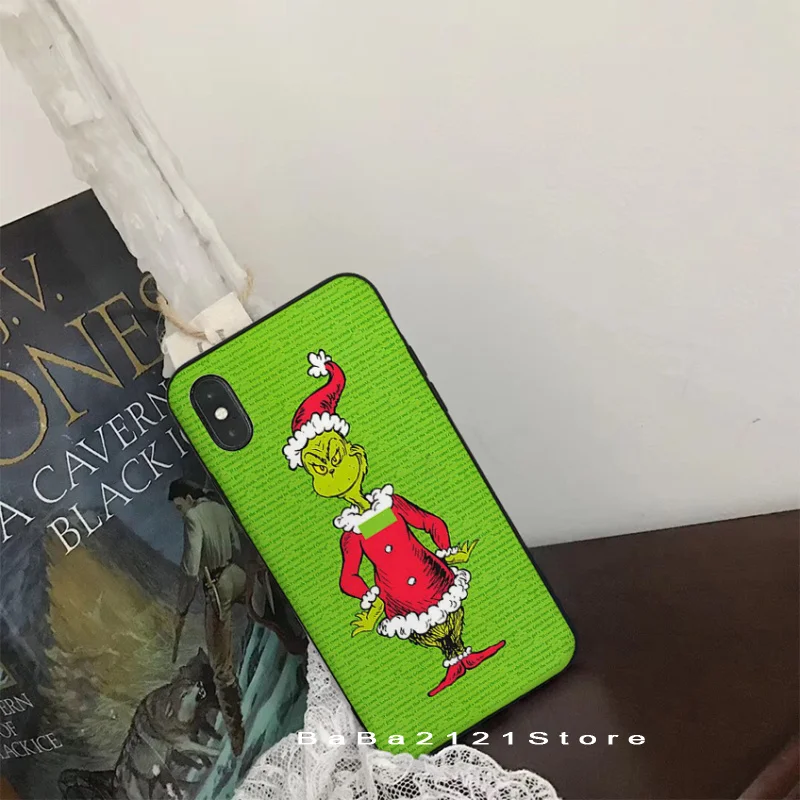 9 Babaite theGreen ofMonster Grinch Рождественский чехол для телефона iPhone X XSMAX 6 6S 7 7plus 8 8Plus 5 5S XR 10 Case11 11pro 11promax - Цвет: 9