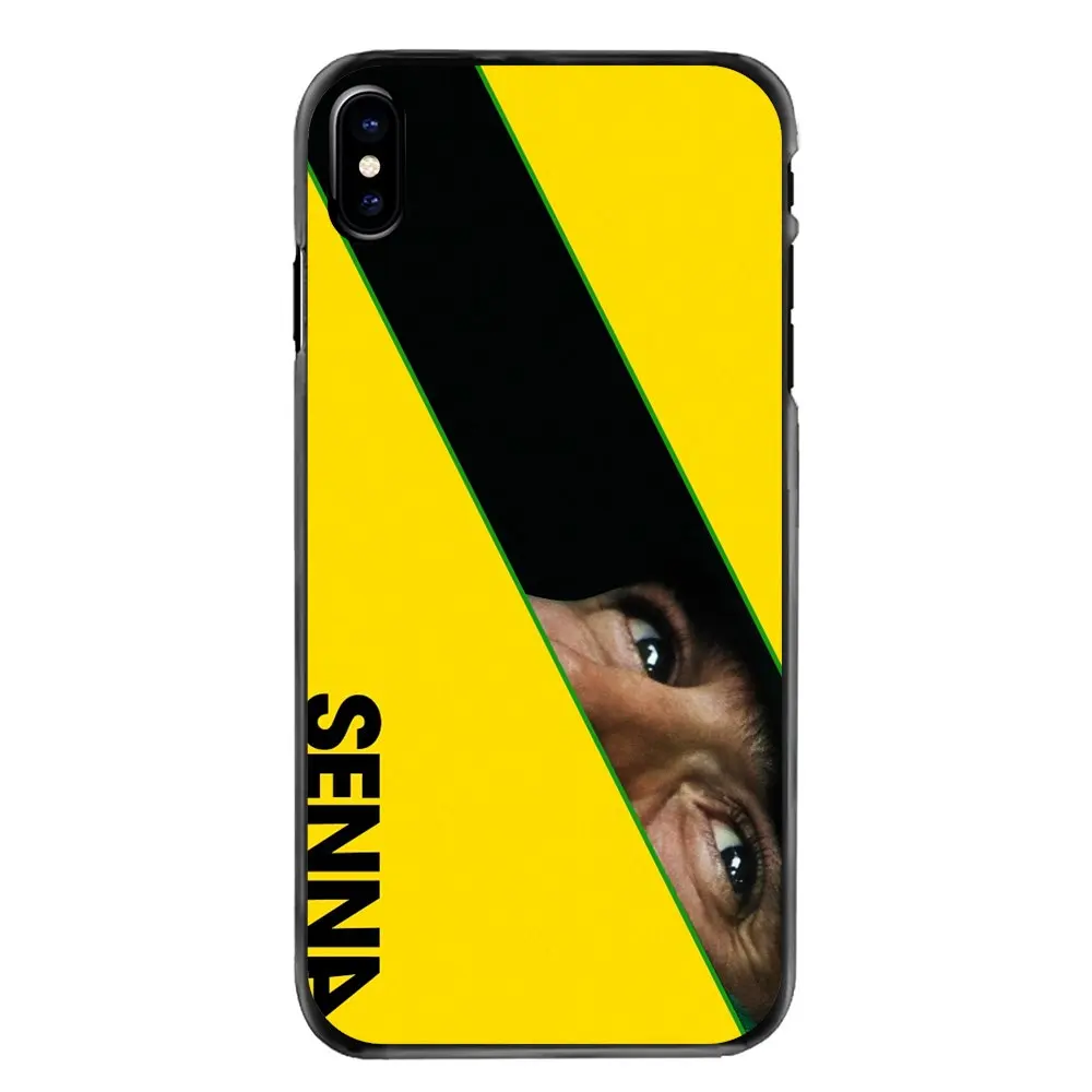 Айртон Сенна гоночный логотип Art аксессуары телефон оболочки чехол для Iphone 4 4S 5 5S