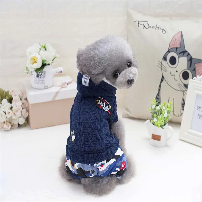 Super Warm Winter Pet Dog Down Parka Coats Camouflage Cool Fashion Cat Jumpsuit Clothes Cotton Blend Soft Breathable Coat 13 |