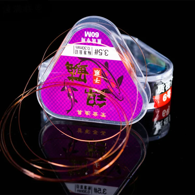 High quality strong wear-resisting nylon fishing line into the water quickly 60m Mainline and tippet sports | Спорт и развлечения