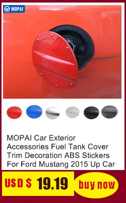 Автомобильные наклейки MOPAI для Ford Mustang+ Автомобильный передний противотуманный светильник, лампа для век, декоративная крышка для Ford Mustang, автомобильные аксессуары