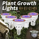 Светодиодная комнатная лампа B22 E27 220 В E14 для выращивания растений, фито-лампа для цветов, саженцев, 4 Вт 6 Вт 8 Вт GU10, лампа-тент для выращивания растений MR16