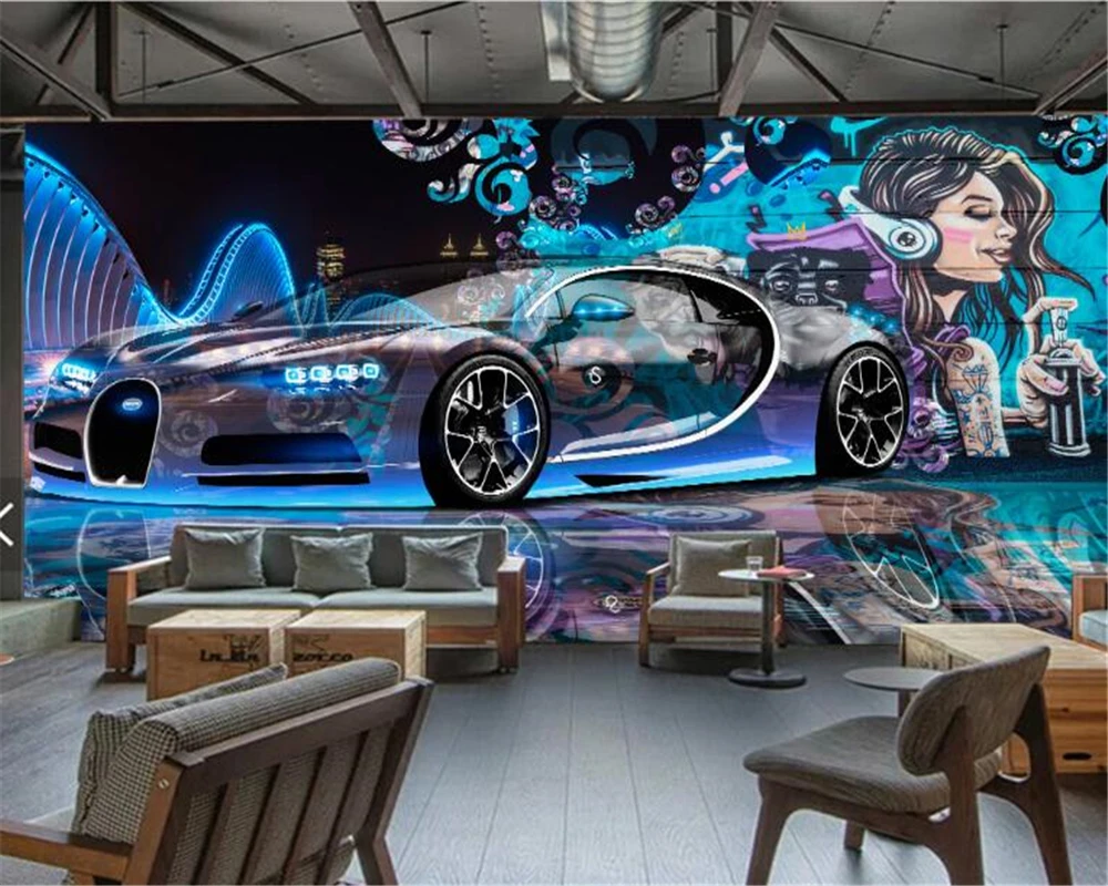 3d персональный модный уличный граффити красота автомобиль виниловый инструмент
