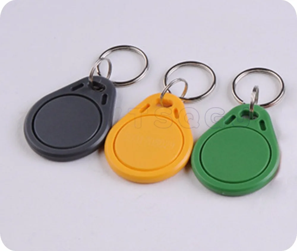 Оптовая продажа 100 шт./лот ISO14443A RFID 13 56 МГц S50 Смарт IC брелоки/IC тег/NFC тег #3H 1K память