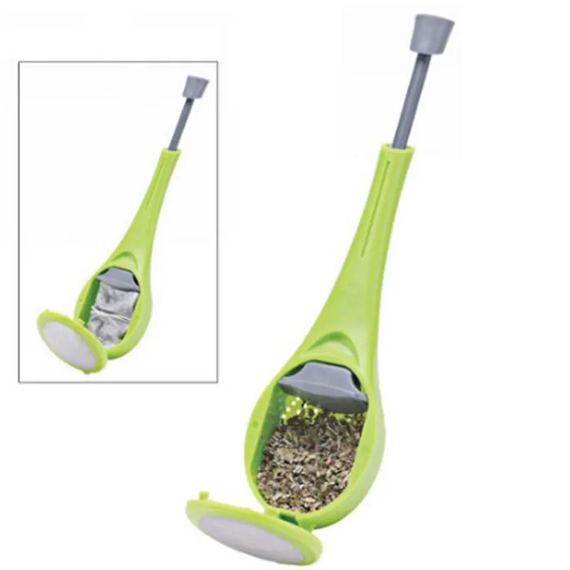 Чай Infuser встроенный Плунжер здоровый интенсивный вкус многоразовый чай мешок