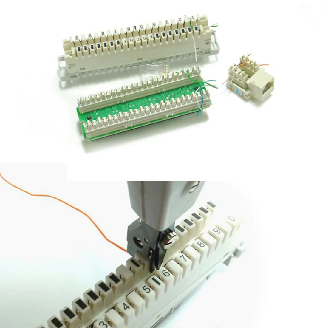 NOYOKERE Профессиональный телекоммуникационный телефонный кабель Cat5 RJ11 RJ45 сетевой