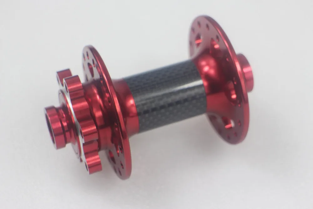 163g высокопроизводительный Powerway MTB XC Передняя втулка из углеродного сплава PHB-M64 2