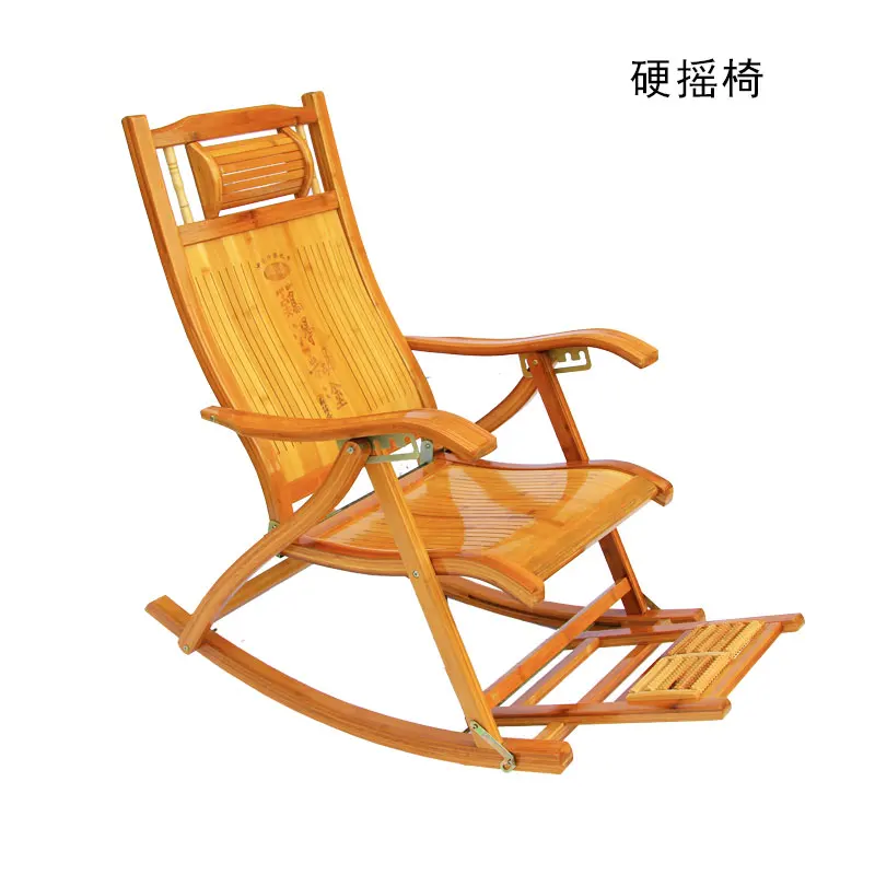 Складной обеденный перерыв бамбука для дивана recliner старика кресло сна качалка
