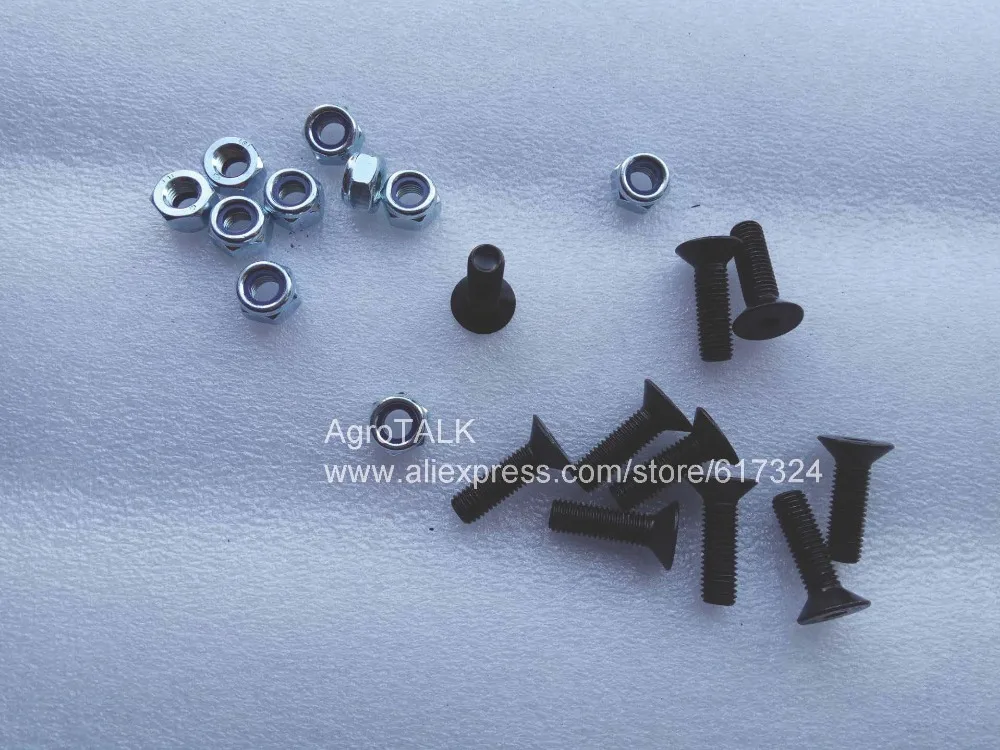 set of tighten bolts with nuts for Wood chipper model WC-6 and WC-8 | Инструменты