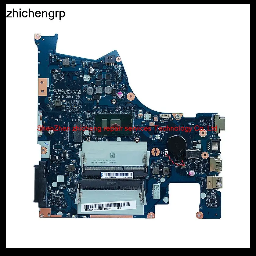 Zhichengrp для IdeaPad 300-15isk bmwq1/bmwq2 UMA nm-a482 5b20k38219 с i5-6200U Процессор DDR3L интегрированной платы