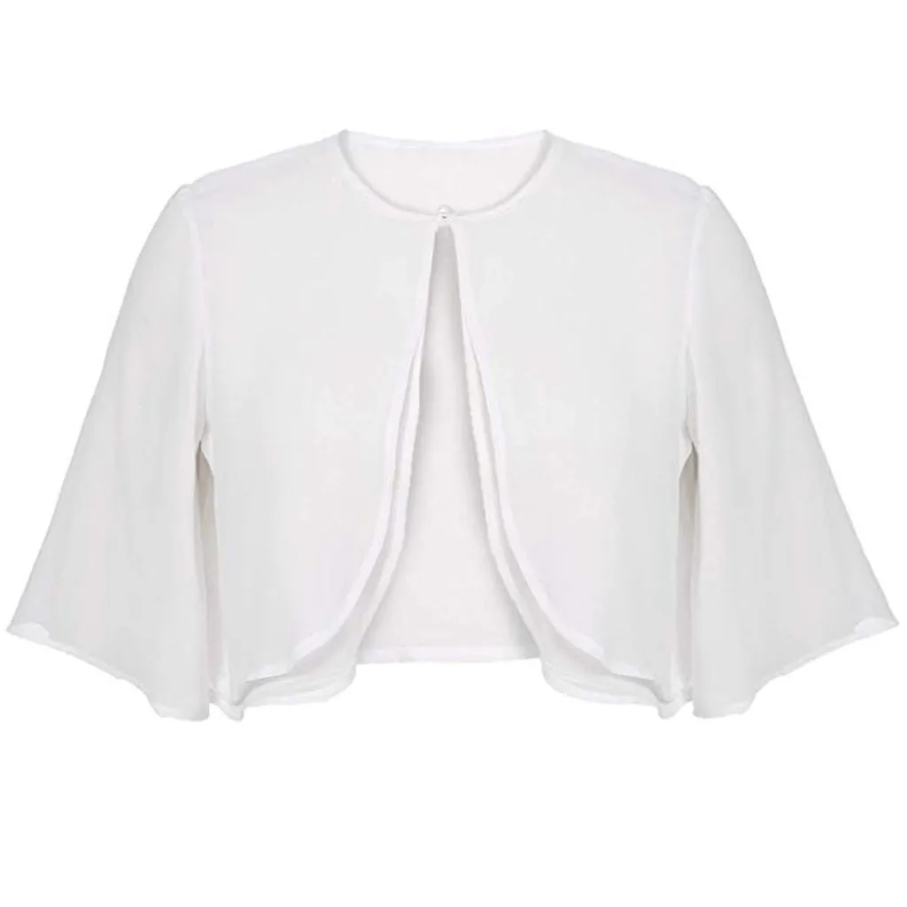 Women Sexy Harajuku Mesh Tops Net T Shirt Fashion Womens Chiffon Short Sleeve Solid tshirt Open Front Shrug Cardigan S-2XL | Женская