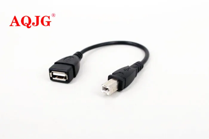 Портативный мини адаптер USB 2 0 A мама B папа переходник AF BM для телефона и