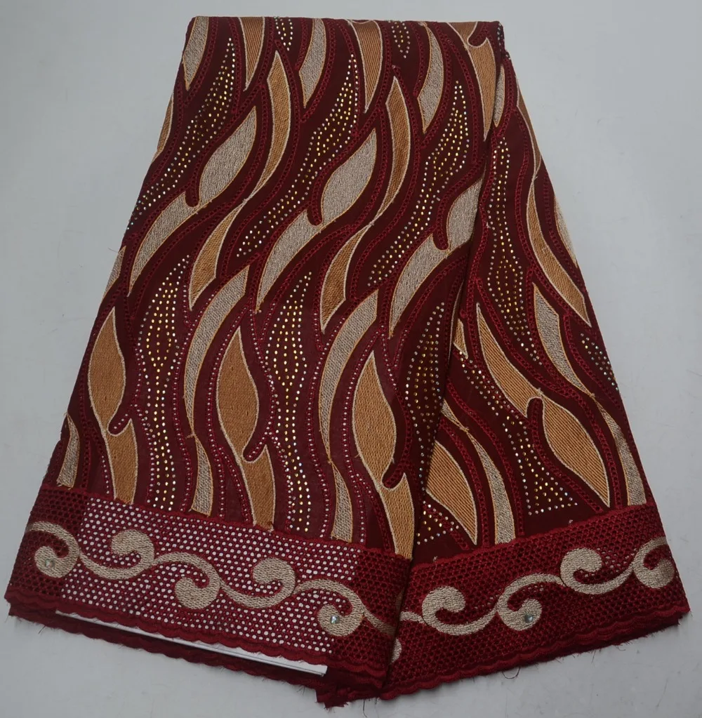 

2019 High Quality African Swiss Voile Lace Fabric With Stones Soft Embroidery Pink Dry Voile Lace Materials In Switzerland