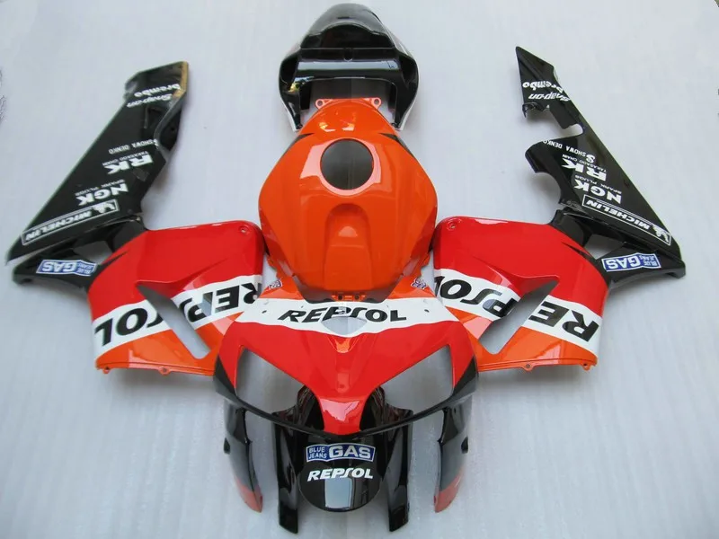 Набор обтекателей мотоцикла для CBR600RR 05 06 CBR600 F5 2005 2006 красные оранжевые обтекатели