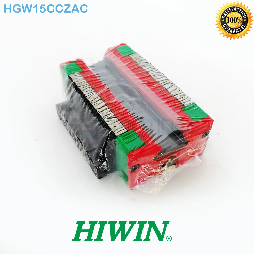 Оригинальный тайваньский HIWIN HGR15 линейный направляющий 1000 мм рельс HGW15CA HGW15CC