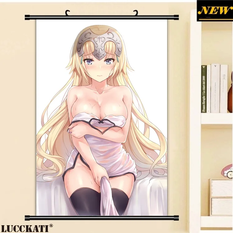 40X60 см Fate grand order Fate/go Fgo нарисованная Аниме Картина Настенная плакат в рулоне Ткань