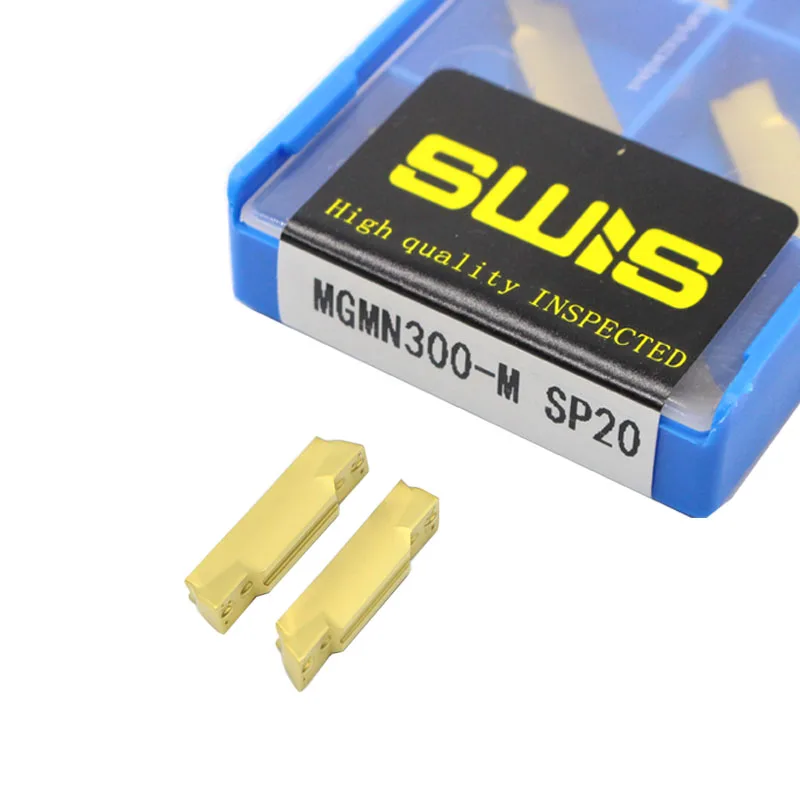 

10pcs mgmn300 m sp20 grooving Carbide inserts lathe cutter turning tool Parting and grooving tool Parting off