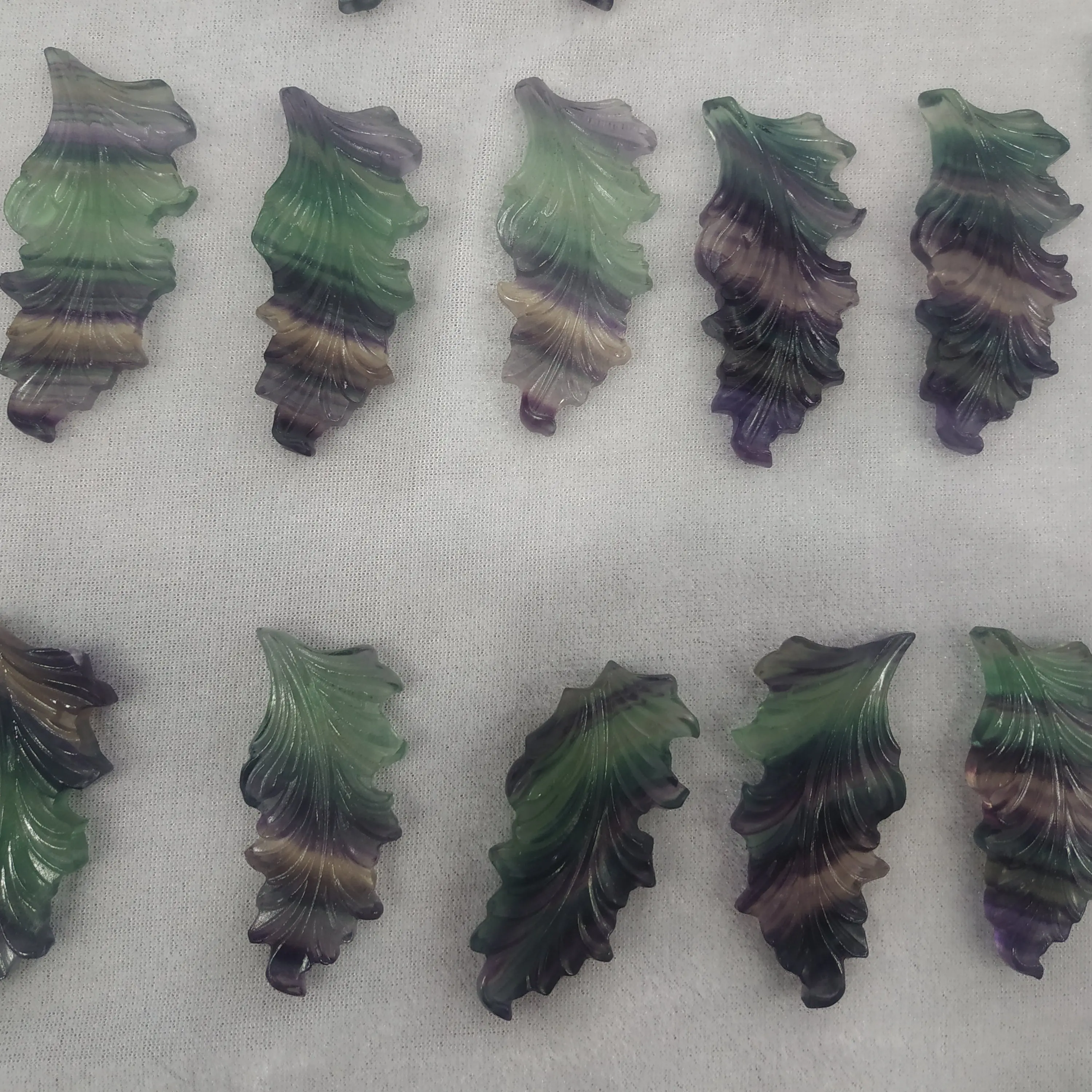 Высококачественный натуральный хрустальный Радужный флуоритовый драгоценный